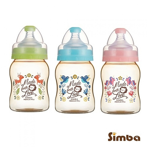 小獅王辛巴Simba-桃樂絲PPSU寬口雙凹小奶瓶 200ml  |寶寶哺育|奶瓶｜奶嘴｜配件