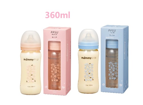 媽咪小站 MAMMY SHOP 母感體驗2.5 PPSU奶瓶 - 寬大口徑360ml  |寶寶哺育|奶瓶｜奶嘴｜配件